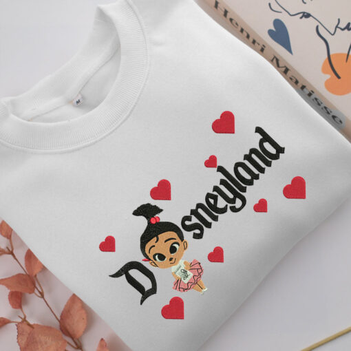 Staci Disneyland Embroidery, Disneyland Embroidered Sweatshirt, Movie Disney Inspired, Best Gifts Idea For Him Her - Image 2