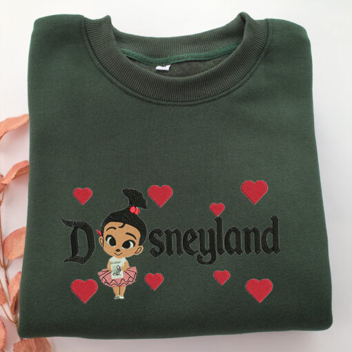 Staci Disneyland Embroidery, Disneyland Embroidered Sweatshirt, Movie Disney Inspired, Best Gifts Idea For Him Her - Image 3