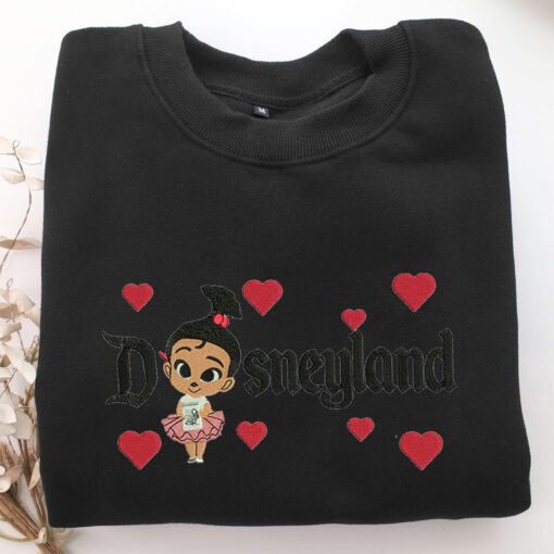 Staci Disneyland Embroidery, Disneyland Embroidered Sweatshirt, Movie Disney Inspired, Best Gifts Idea For Him Her - Image 5