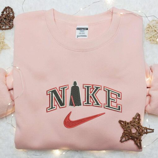 Star Wars x Nike Movie Embroidered Sweatshirt Custom Embroidered Hoodie Best Gift for Family