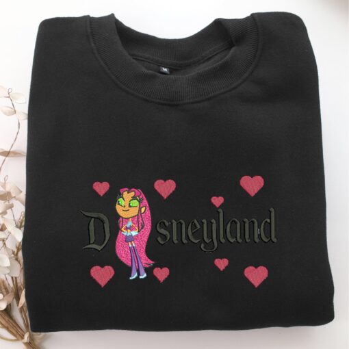 Starfire Disneyland Embroidery, Disneyland Embroidered Sweatshirt, Movie Disney Inspired, Best Gifts Idea For Him Her - Image 5