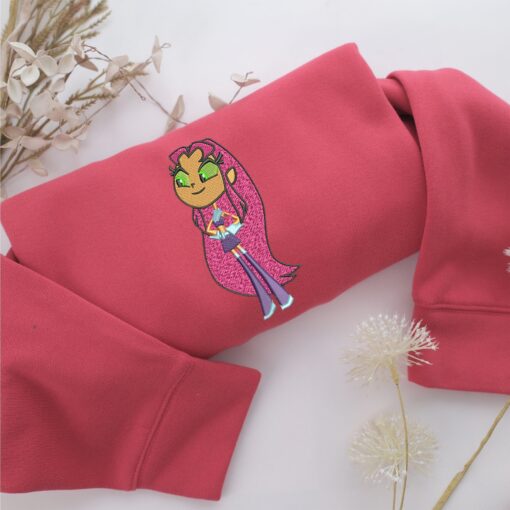 Starfire Embroidery, Disneyland Embroidered Sweatshirt, Movie Disney Inspired, Best Gifts Idea For Him Her - Image 4