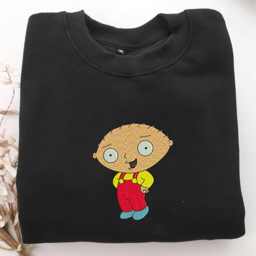Stewie Griffin Embroidery, Disneyland Embroidered Sweatshirt, Movie Disney Inspired, Best Gifts Idea For Him Her - Image 5