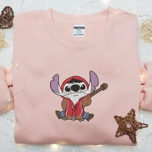 Stitch Miguel Coco Embroidered Shirt Disney Characters Embroidered Hoodie Best Halloween Gift Ideas