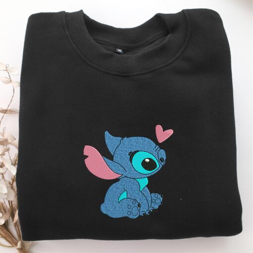 Stitch Nike Embroidered Sweatshirt, Nike Movie Inspired, Best Gifts Idea For Him Her - Image 5
