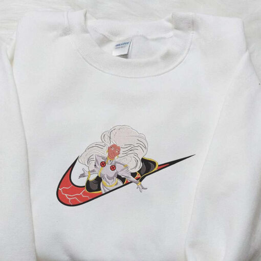 Storm Figpin x Nike Embroidered Hoodie Xmen Embroidered Shirt Nike Inspired Embroidered Shirt