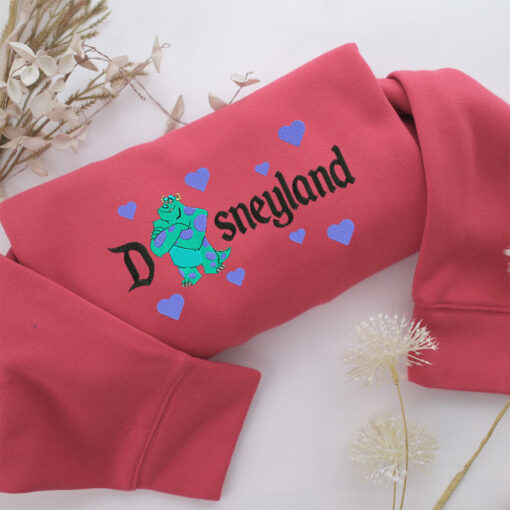 Sulley Monster Disneyland Embroidery, Disneyland Embroidered Sweatshirt, Movie Disney Inspired, Best Gifts Idea For Him Her - Image 4