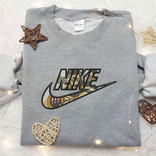 Sun Wukong x Nike Embroidered Sweatshirt Money King Embroidered Shirt Nike Inspired Embroidered S