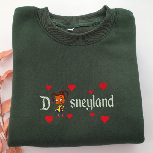 Susie Carmichael Disneyland Embroidery, Disneyland Embroidered Sweatshirt, Movie Disney Inspired, Best Gifts Idea For Him Her - Image 3
