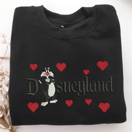 Sylvester Disneyland Embroidery, Disneyland Embroidered Sweatshirt, Movie Disney Inspired, Best Gifts Idea For Him Her - Image 5