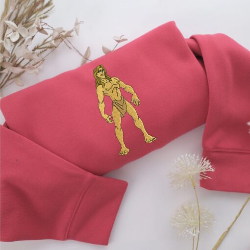 Tarzan Embroidery, Disneyland Embroidered Sweatshirt, Movie Disney Inspired, Best Gifts Idea For Him Her - Image 4