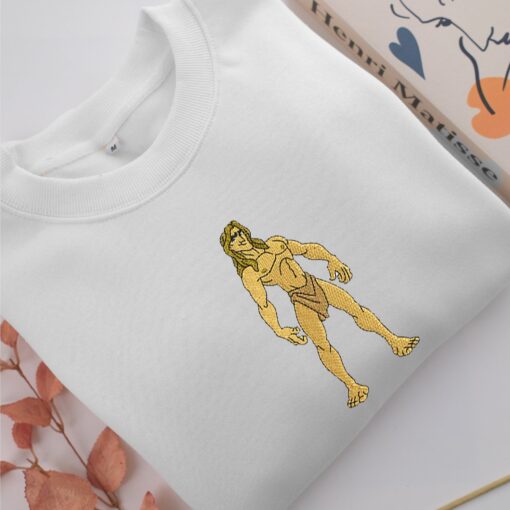 Tarzan Embroidery, Disneyland Embroidered Sweatshirt, Movie Disney Inspired, Best Gifts Idea For Him Her - Image 2