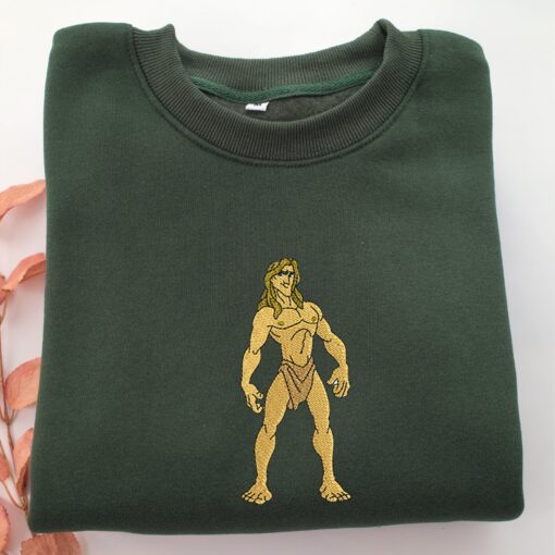 Tarzan Embroidery, Disneyland Embroidered Sweatshirt, Movie Disney Inspired, Best Gifts Idea For Him Her - Image 3