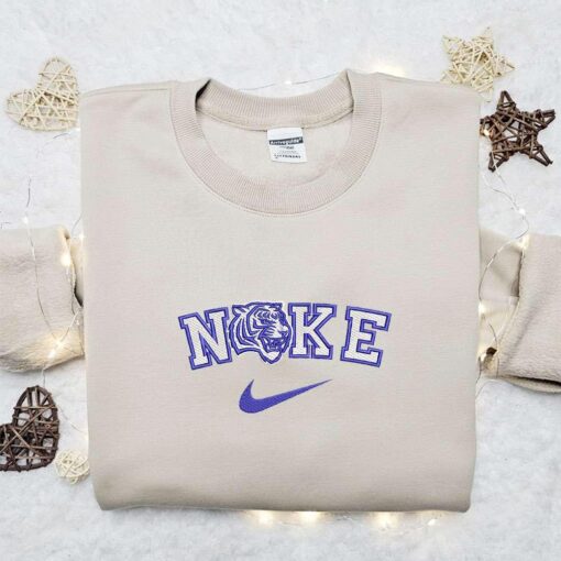 Tennessee State Tigers x Nike Embroidered Shirt NCAA Sports Embroidered Hoodie Best Gift Idea