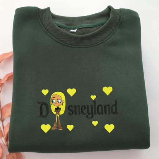 Terra Disneyland Embroidery, Disneyland Embroidered Sweatshirt, Movie Disney Inspired, Best Gifts Idea For Him Her - Image 3