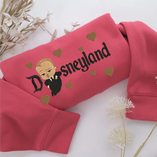 The Boss Baby Disneyland Embroidery, Disneyland Embroidered Sweatshirt, Movie Disney Inspired, Best Gifts Idea For Him Her - Image 4