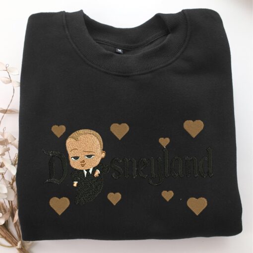 The Boss Baby Disneyland Embroidery, Disneyland Embroidered Sweatshirt, Movie Disney Inspired, Best Gifts Idea For Him Her - Image 5