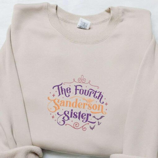 The Fourth Sanderson Sister Hocus Pocus Embroidered Shirt Halloween Embroidered Hoodie Best Halloween Gift Ideas