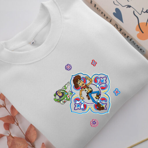 The Toy Story v2 Embroidery, Disneyland Embroidered Sweatshirt, Movie Disney Inspired, Best Gifts Idea For Him Her - Image 2