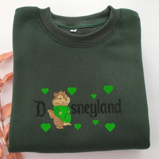 Theodore Seville Disneyland Embroidery, Disneyland Embroidered Sweatshirt, Movie Disney Inspired, Best Gifts Idea For Him Her - Image 3
