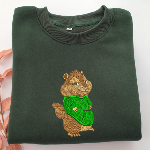 Theodore Seville Embroidery, Disneyland Embroidered Sweatshirt, Movie Disney Inspired, Best Gifts Idea For Him Her - Image 3