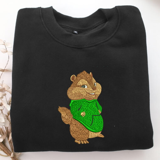 Theodore Seville Embroidery, Disneyland Embroidered Sweatshirt, Movie Disney Inspired, Best Gifts Idea For Him Her - Image 5
