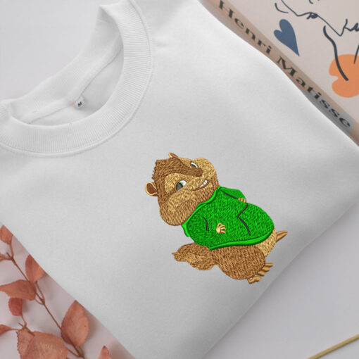 Theodore Seville Embroidery, Disneyland Embroidered Sweatshirt, Movie Disney Inspired, Best Gifts Idea For Him Her - Image 2