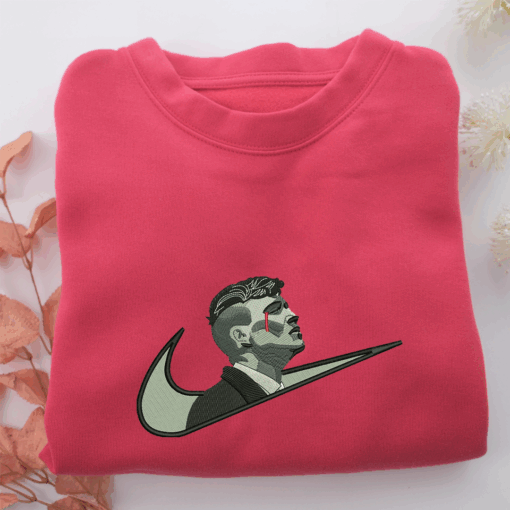 Thomas Shelby Swoosh Nike Embroidered Sweatshirt, Nike Movie Inspired, Best Gifts Idea For Him Her - Image 5