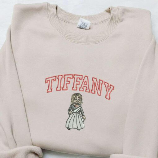 Tiffany Doll Embroidered Hoodie Chucky Horror Movie Embroidered Hoodie Best Gift Ideas