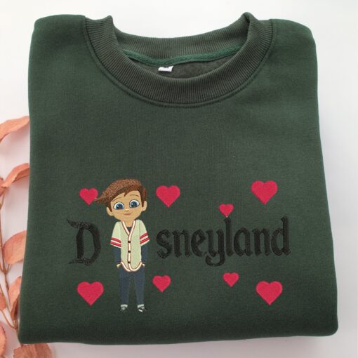 Tim Templeton Disneyland Embroidery, Disneyland Embroidered Sweatshirt, Movie Disney Inspired, Best Gifts Idea For Him Her - Image 3