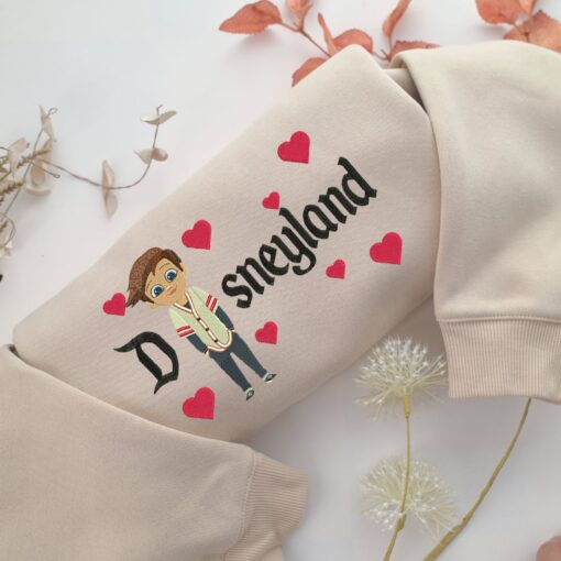 Tim Templeton Disneyland Embroidery, Disneyland Embroidered Sweatshirt, Movie Disney Inspired, Best Gifts Idea For Him Her