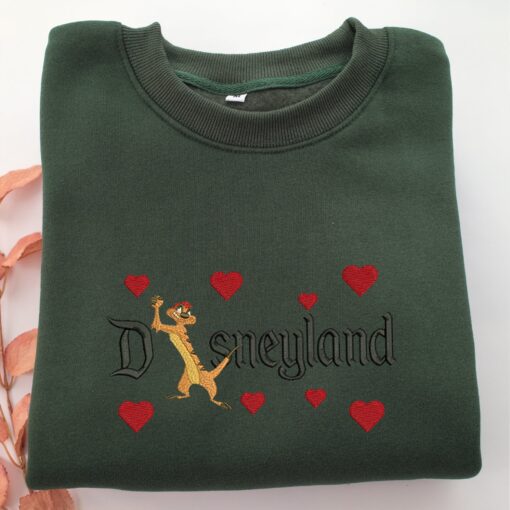 Timon Disneyland Embroidery, Disneyland Embroidered Sweatshirt, Movie Disney Inspired, Best Gifts Idea For Him Her - Image 3