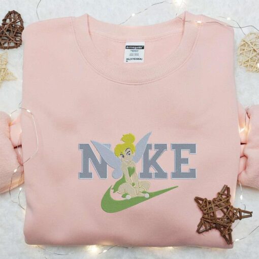 Tinker Bell x Nike Embroidered Sweatshirt Tinker Bell Disney Embroidered Shirt The Best Gift