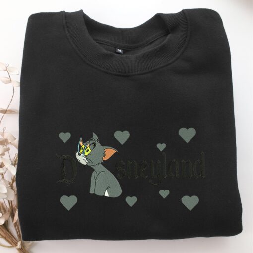 Tired Tom Disneyland Embroidery, Disneyland Embroidered Sweatshirt, Movie Disney Inspired, Best Gifts Idea For Him Her - Image 5
