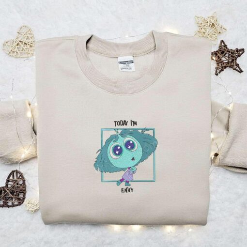 Today Im Envy Inside Out Box Team Embroidered Shirt Inspired Movie Shirt Best Gift Idea For Family