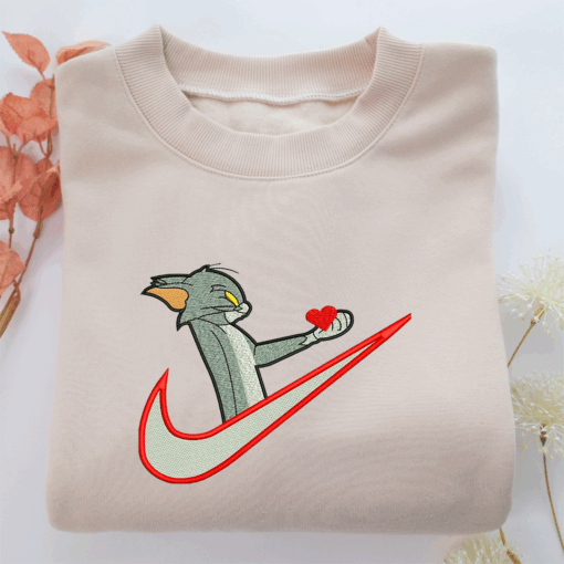 Tom Nike Embroidered Sweatshirt, Nike Movie Inspired, Best Gifts Idea For Him Her