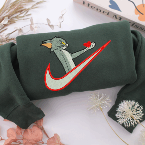 Tom Nike Embroidered Sweatshirt, Nike Movie Inspired, Best Gifts Idea For Him Her - Image 3