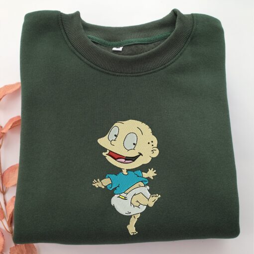 Tommy Pickles Embroidery, Disneyland Embroidered Sweatshirt, Movie Disney Inspired, Best Gifts Idea For Him Her - Image 3