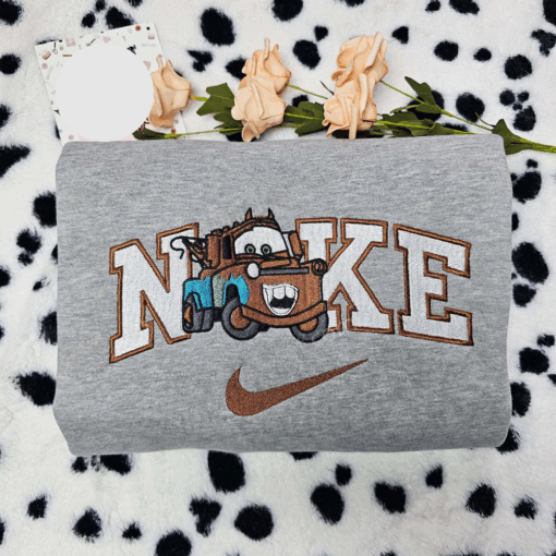 Tow Mater Evil Cars Disney Characters Embroidered Hoodie