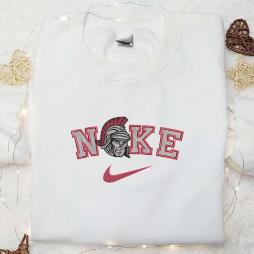 Troy Trojans x Nike Embroidered Shirt NCAA Sports Embroidered Hoodie Best Gift Idea