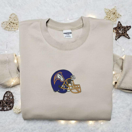 UC Davis Aggies Helmet Embroidered Shirt NCAA Sports Embroidered Shirt Best Gift Idea