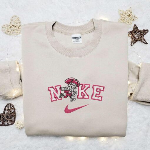 UMass Minutemen x Nike Embroidered Shirt NCAA Sports Embroidered Hoodie Best Gift Idea