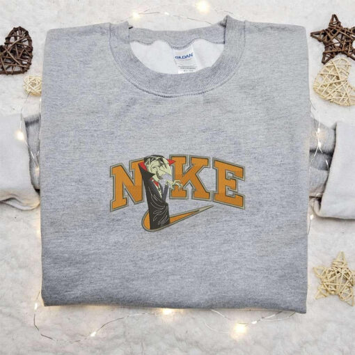 Vampire x Nike Embroidered Hoodie Halloween Embroidered Shirt Best Halloween Gift Ideas for Family