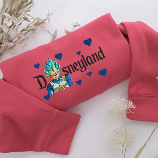 Vegeta Disneyland Embroidery, Disneyland Embroidered Sweatshirt, Movie Disney Inspired, Best Gifts Idea For Him Her - Image 4