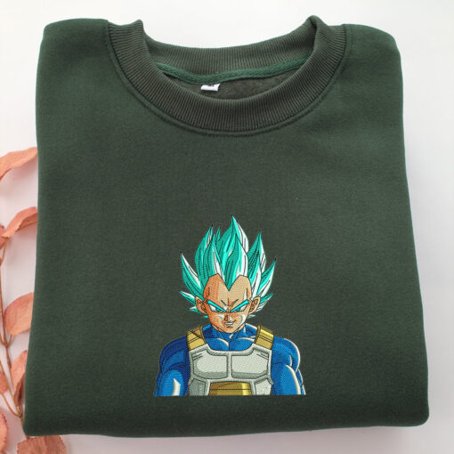 Vegeta Embroidery, Disneyland Embroidered Sweatshirt, Movie Disney Inspired, Best Gifts Idea For Him Her - Image 3
