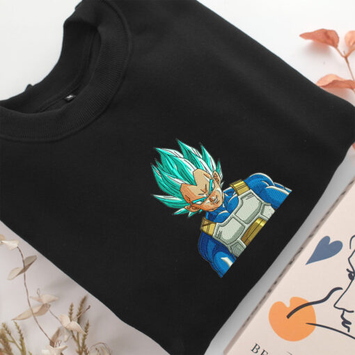Vegeta Embroidery, Disneyland Embroidered Sweatshirt, Movie Disney Inspired, Best Gifts Idea For Him Her - Image 5