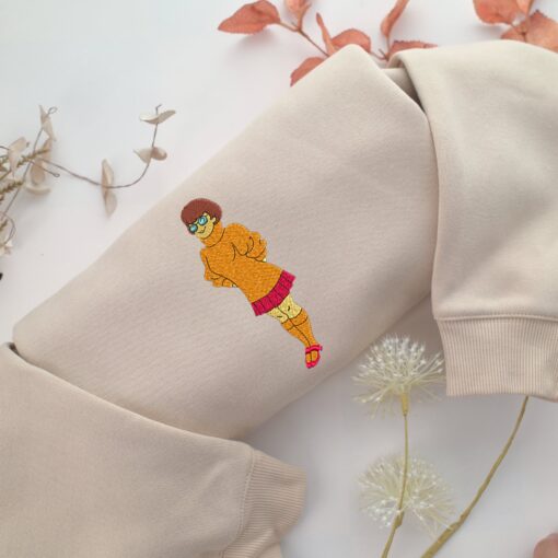 Velma Embroidery, Disneyland Embroidered Sweatshirt, Movie Disney Inspired, Best Gifts Idea For Him Her