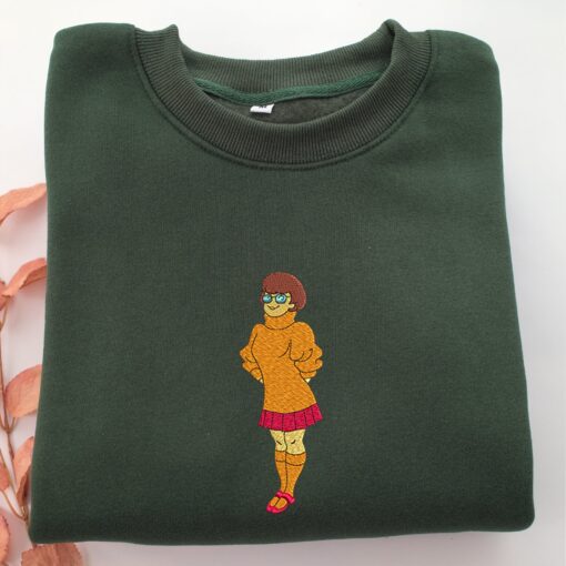Velma Embroidery, Disneyland Embroidered Sweatshirt, Movie Disney Inspired, Best Gifts Idea For Him Her - Image 3