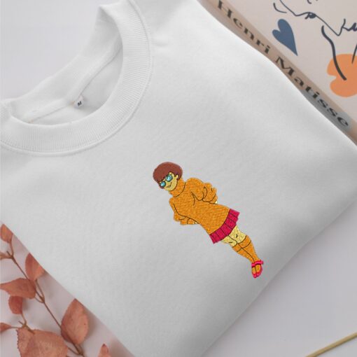 Velma Embroidery, Disneyland Embroidered Sweatshirt, Movie Disney Inspired, Best Gifts Idea For Him Her - Image 2