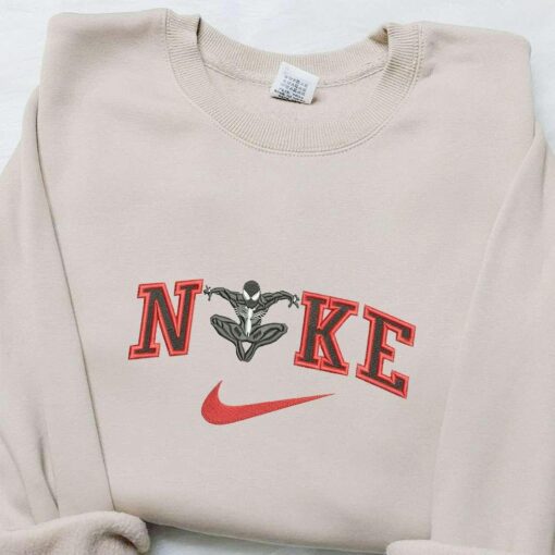 Venom x Nike Movie Embroidered Sweatshirt Marvel Universe Embroidered Hoodie Best Birthday Gift Ideas